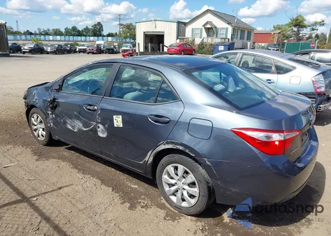 2015 Toyota Corolla L/Le/Le Pls/Prm/S/S Pls z USA, uszkodzony, nr VIN 2T1BURHEXFT292725